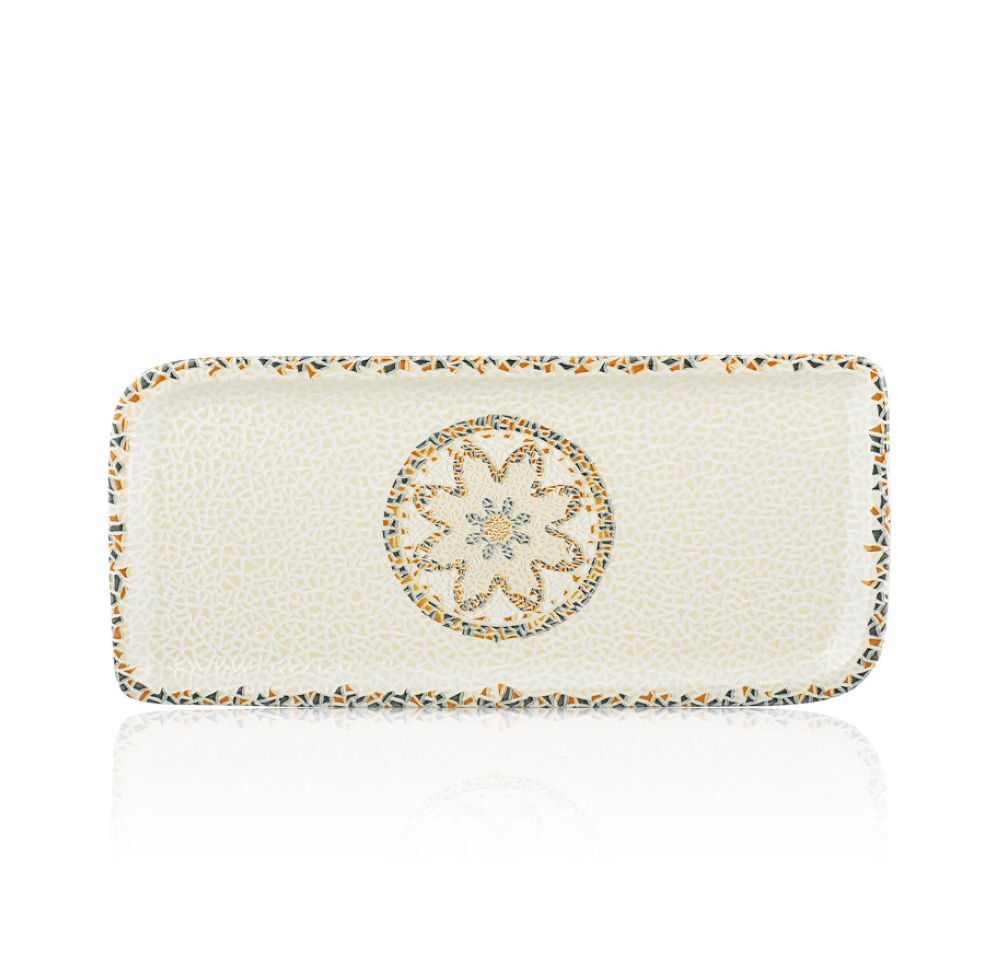 Tessera Arel 28 Cm Dikdörtgen Tabak 24*15 Cm