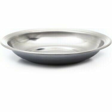 Çelik Ekonomik Yemek Tabağı 13 Cm (12 Adet)