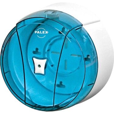 Pratik Tuvalet Kağıdı Dispenseri (Şeffaf-Mavi)