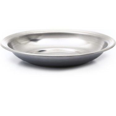 Çelik Ekonomik Yemek Tabağı 17 Cm (12 Adet)