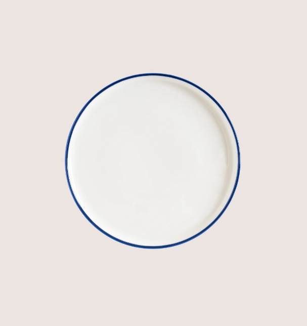 Linea Blue Hygge Düz Tabak 16 Cm