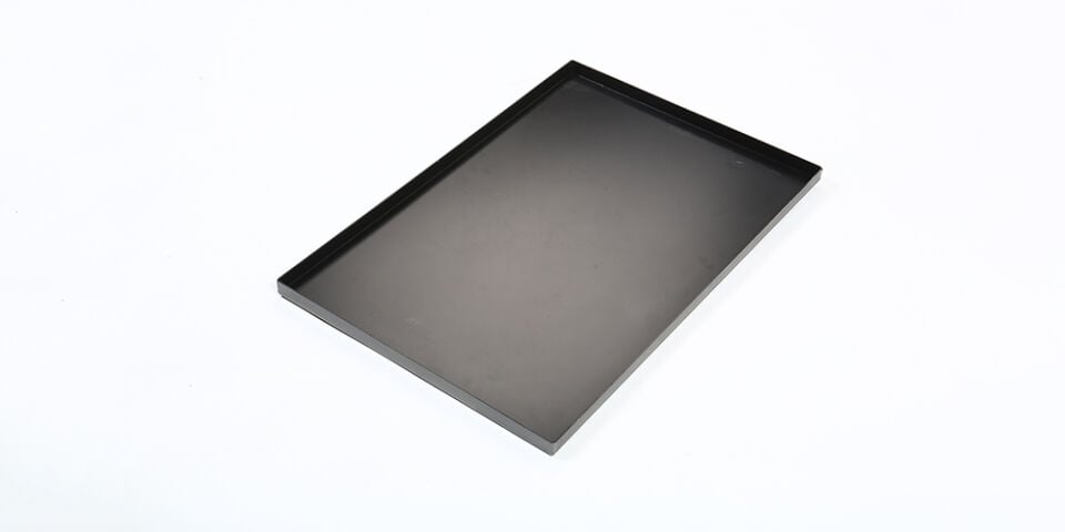 Alüminyum Köşeli, Kaynaklı Tepsi, Teflon Kaplamalı 40*60*2 Cm