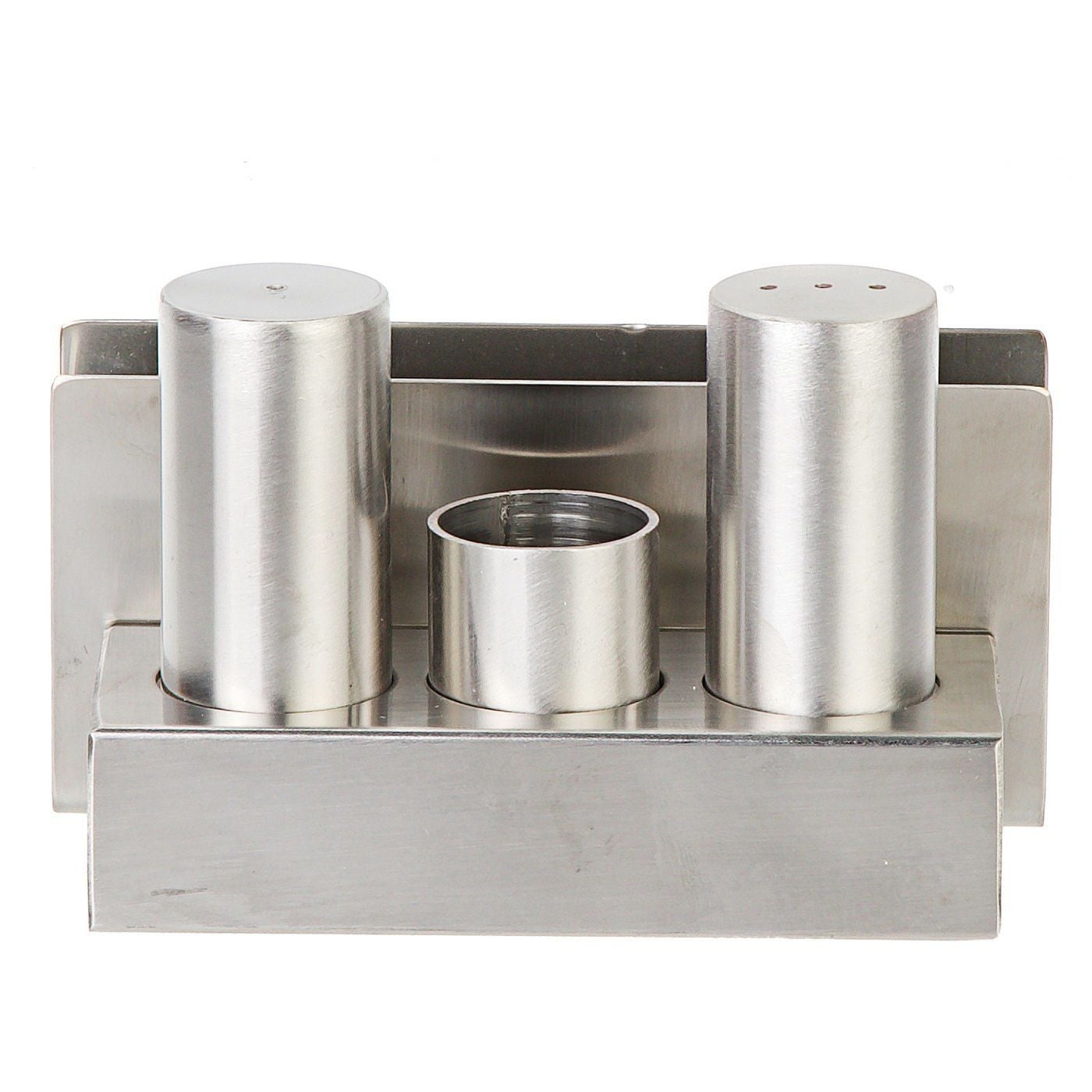 Çelik Tuzluk ve Peçetelik Takımı