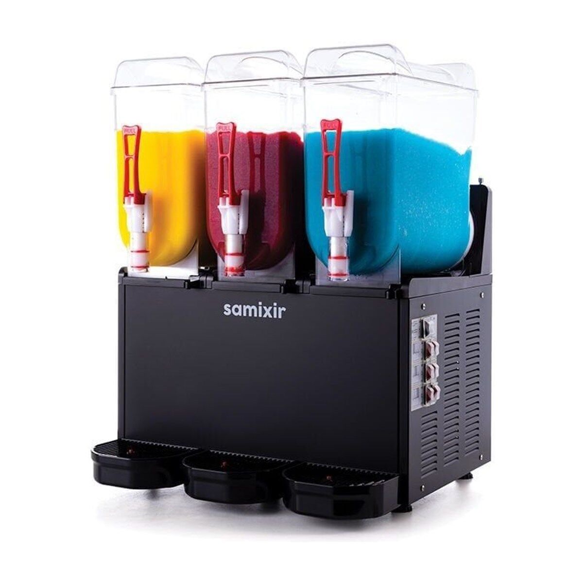 SAMIXIR Slush Triple Meyve Suyu Dispenseri 12+12+12 Litre