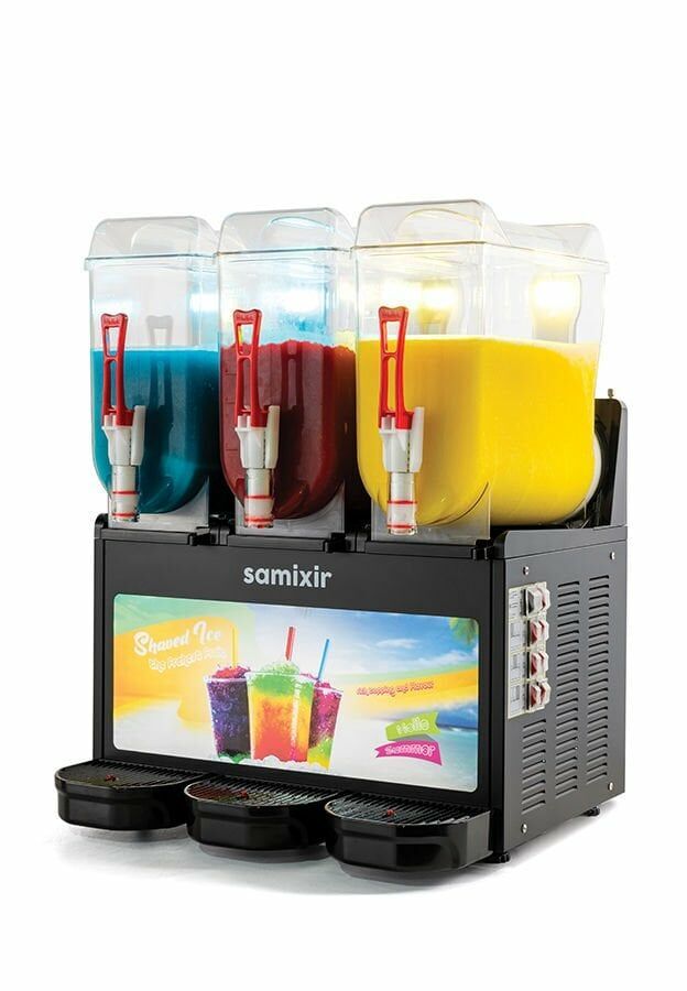 SAMIXIR Slush Triple Allure Meyve Suyu Dispenseri 12+12+12 Litre