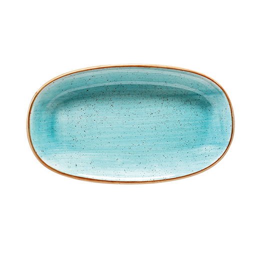 Aqua Gourmet Oval Kayık Tabak 29*17 Cm