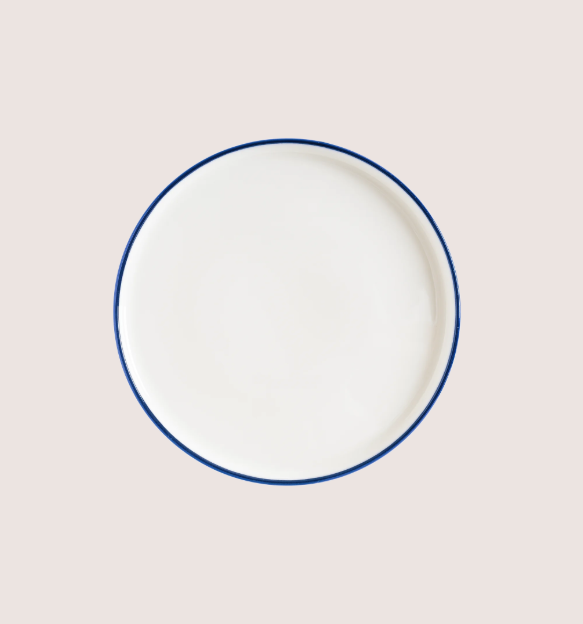 Linea Blue Hygge Düz Tabak 28 Cm