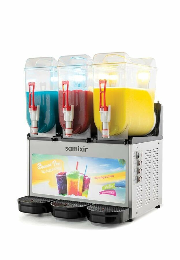 SAMIXIR Slush Triple Allure Meyve Suyu Dispenseri 12+12+12 Litre