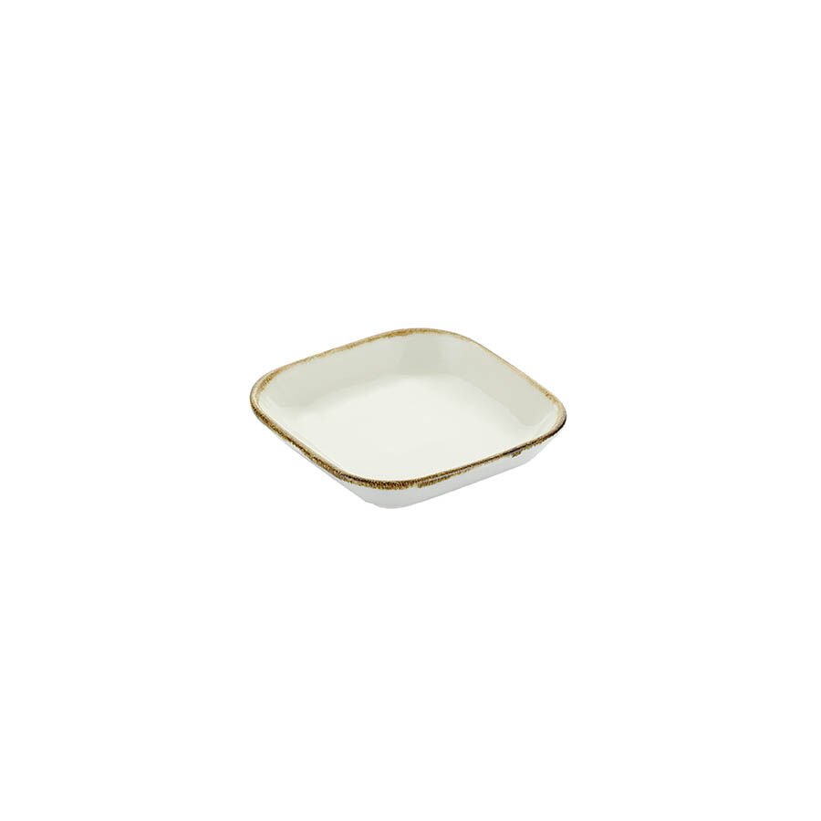 Bone Quadro Fileli Kare Meze Tabağı 10 Cm
