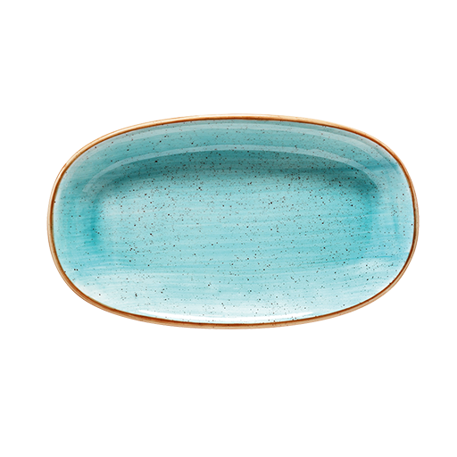 Aqua Gourmet Oval Kayık Tabak 34*19 Cm