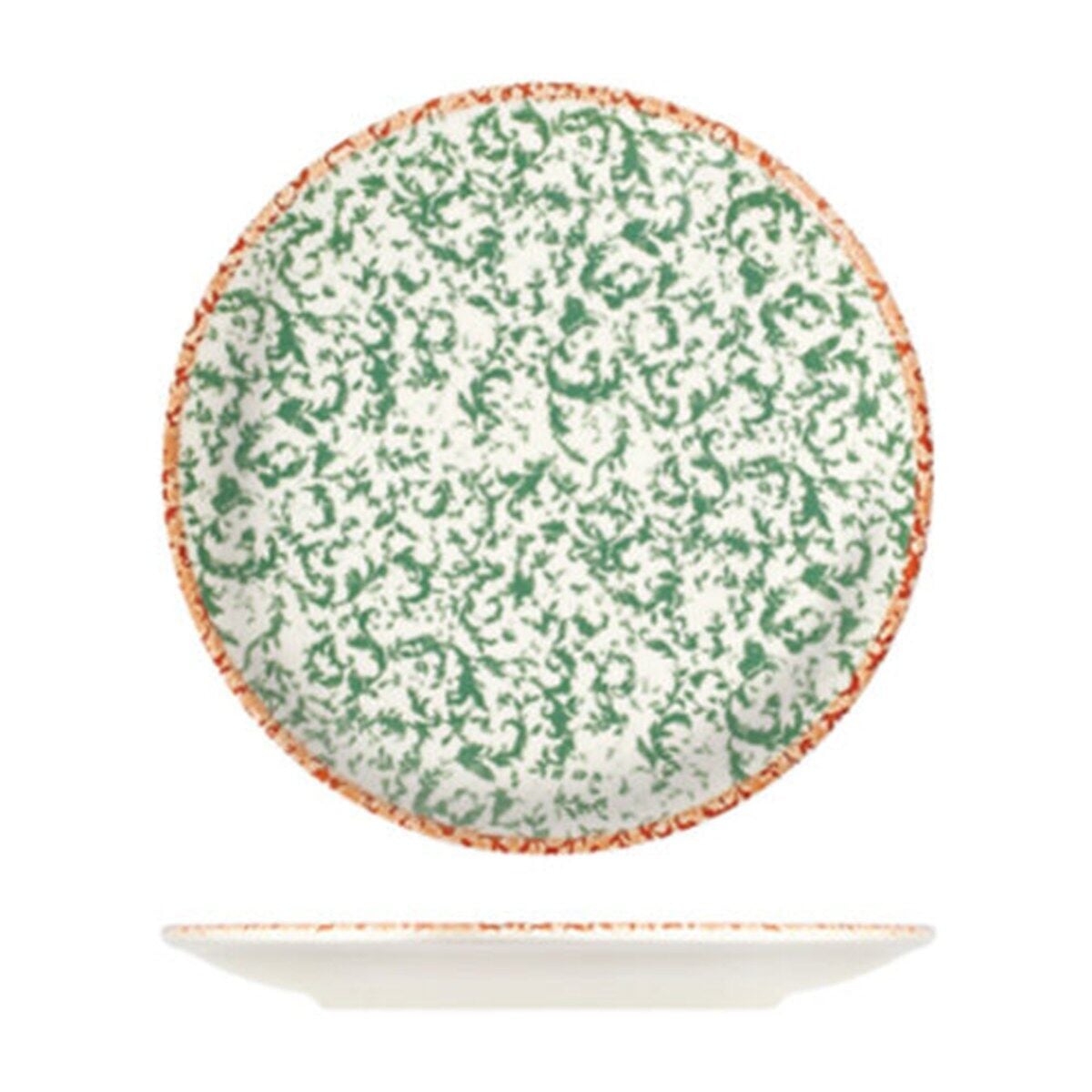 Venecia Green Lona Düz Tabak 30 cm