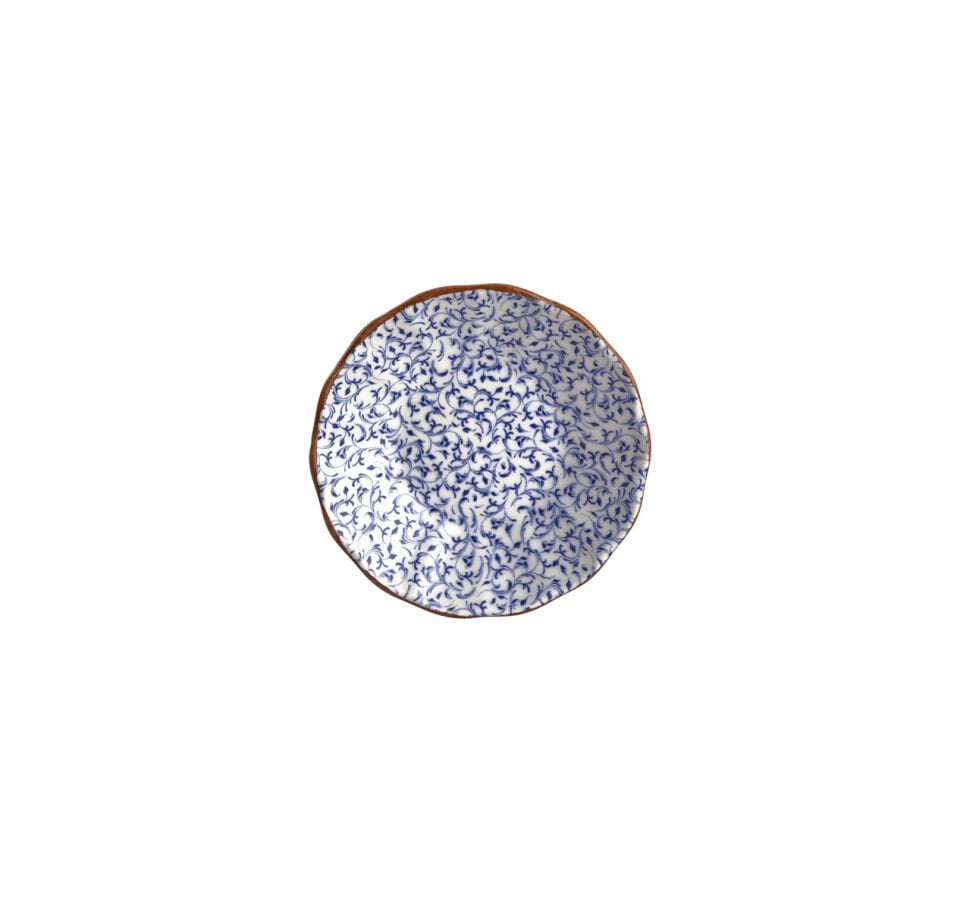 Edera Cobalt Acem Çay Tabağı 10,5 Cm
