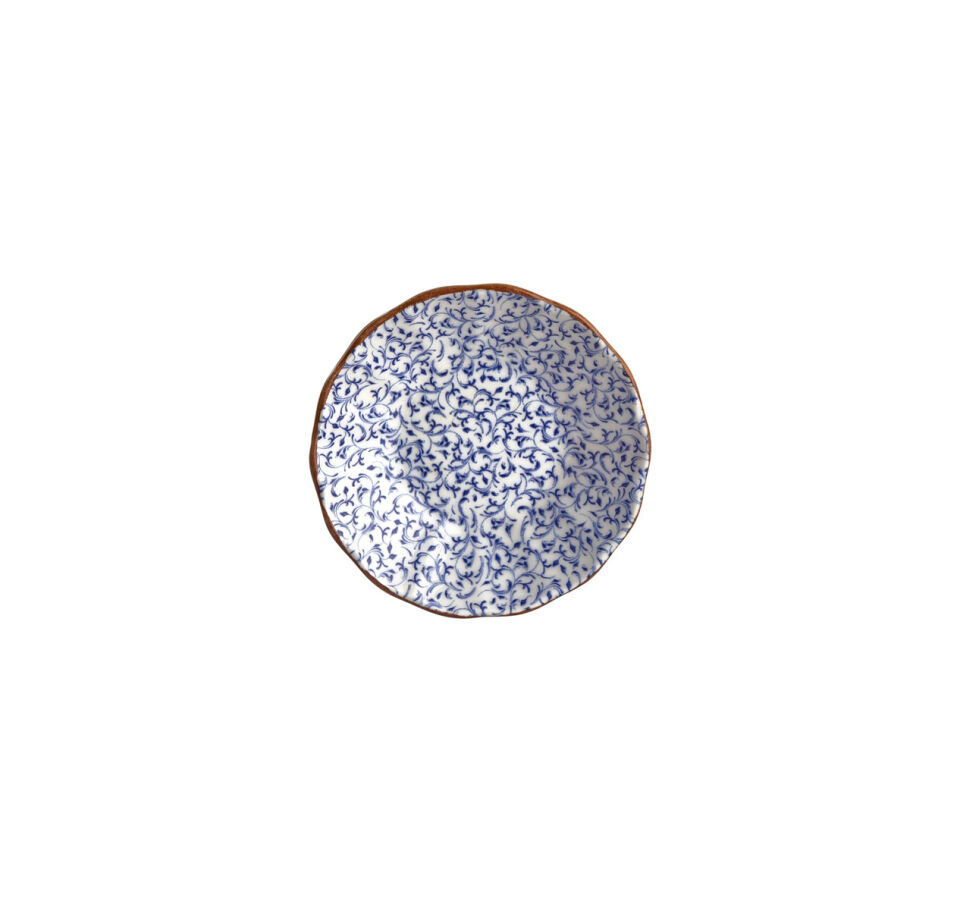 Edera Cobalt Acem Çay Tabağı 10,5 Cm