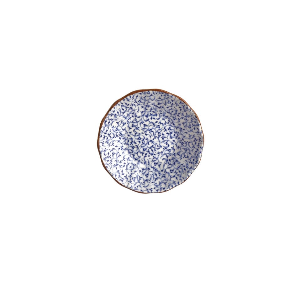 Edera Cobalt Acem Çay Tabağı 10,5 Cm