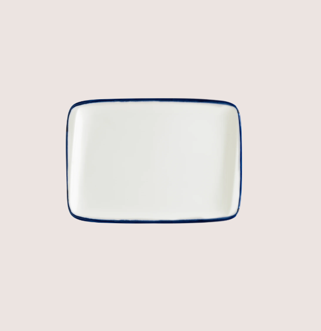 Linea Blue Moove Dikdörtgen Tabak 23*16 Cm