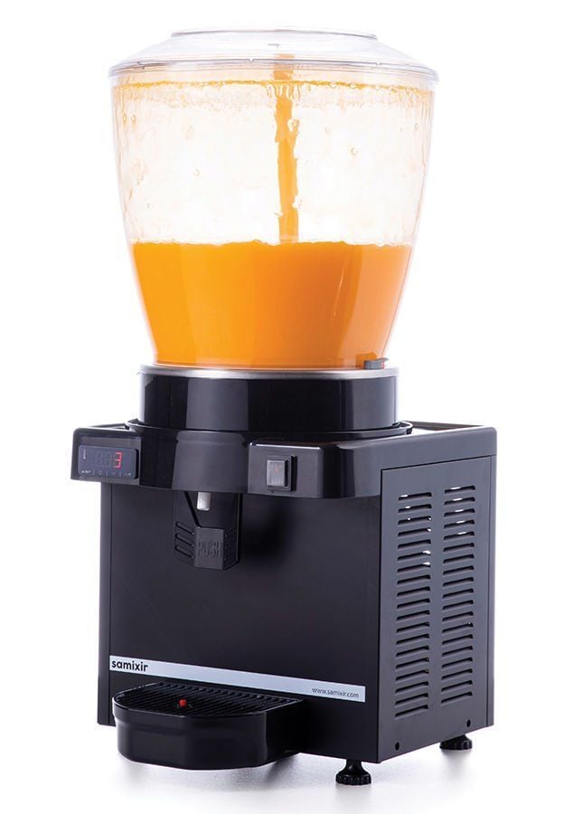 SAMIXIR Panoramik S22  Fıskiyeli Soğuk İçecek Dispenseri 22 Litre
