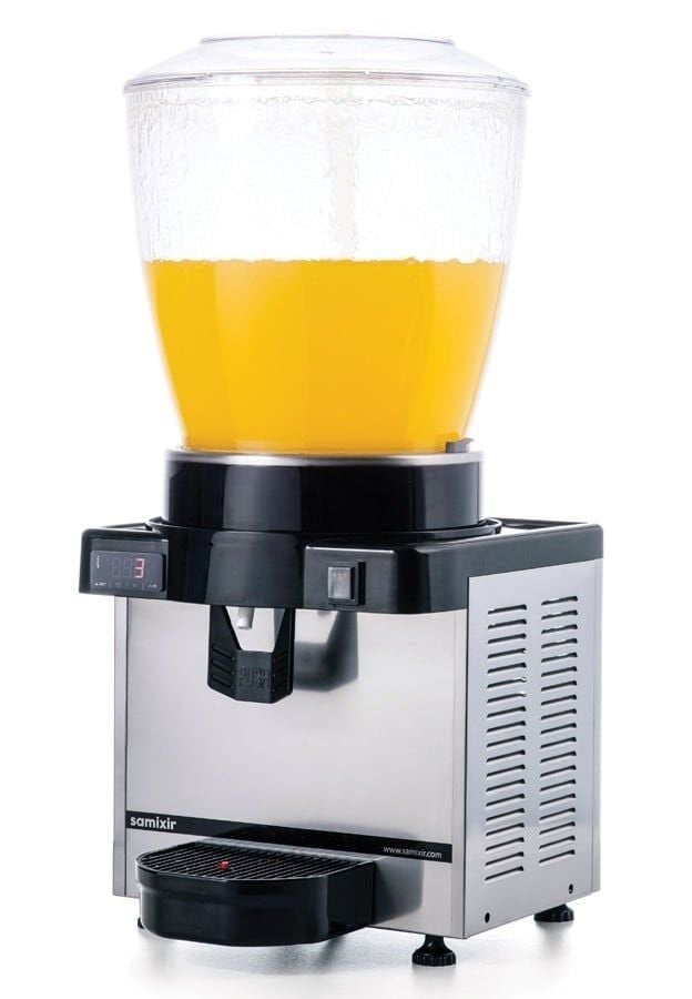 SAMIXIR Panoramik S22 Karıştırıcılı Soğuk İçecek Dispenseri 22 Litre