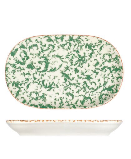 Venecia Green Magnus Oval Kayık 23 cm