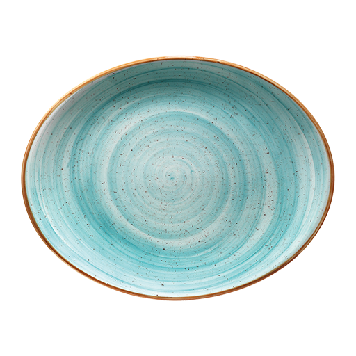 Aqua Moove Oval Tabak 36*28 Cm