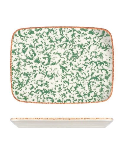 Venecia Green Quadro Dikdörtgen Tabak 31 cm (27 * 20)