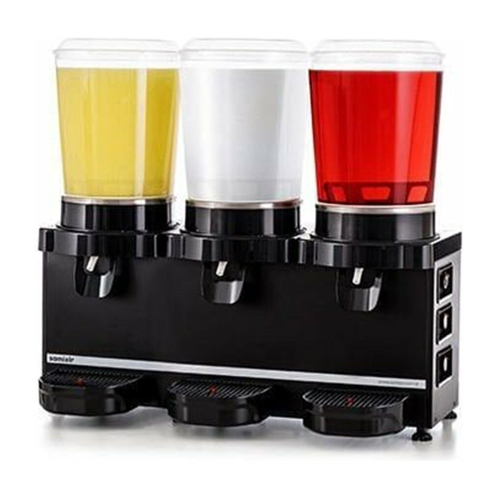 SAMIXIR Panoramik 10 Triple Soğuk İçecek Dispenseri 10+10+10 Litre