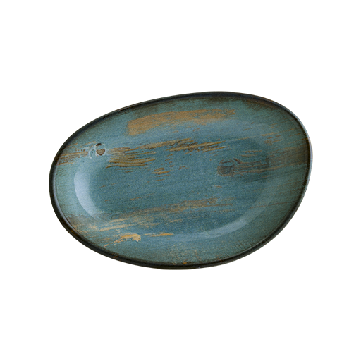 Madera Mint Vago Oval Kayık Tabak 15*8.5 Cm