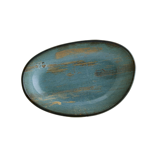 Madera Mint Vago Oval Kayık Tabak 15*8.5 Cm