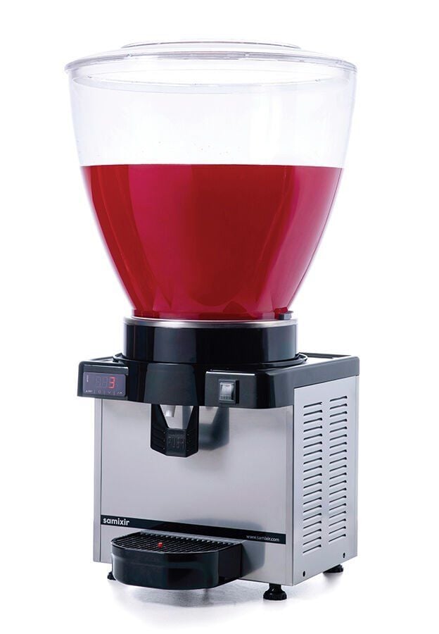 SAMIXIR Panoramik m40 Karıştırıcılı Soğuk İçecek Dispenseri 40 Litre