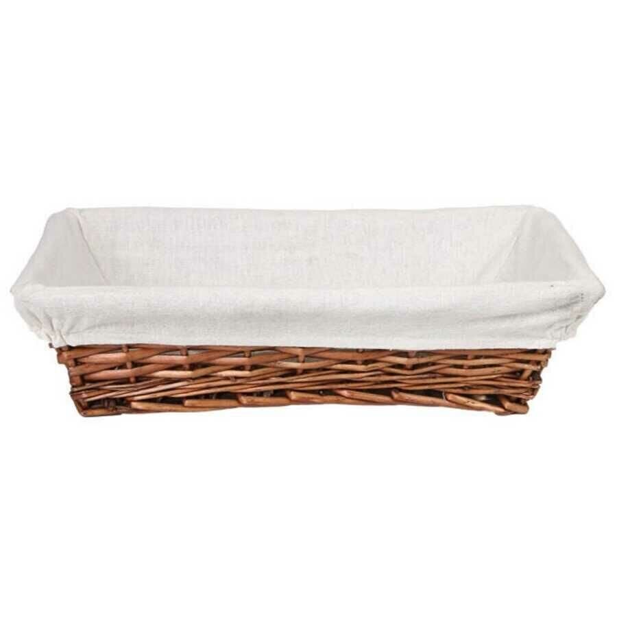 Hasır Dikdörtgen Açıkbüfe Sepeti 55 Cm
