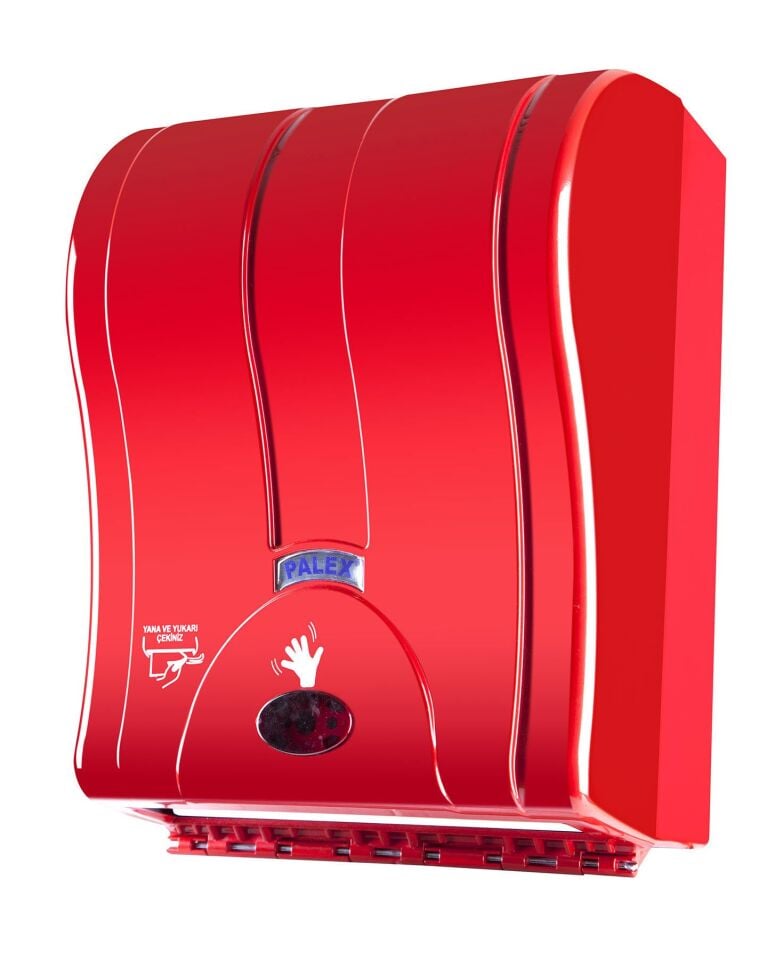 Prestij Otomatik Havlu Dispenseri 21 Cm (Kırmızı)