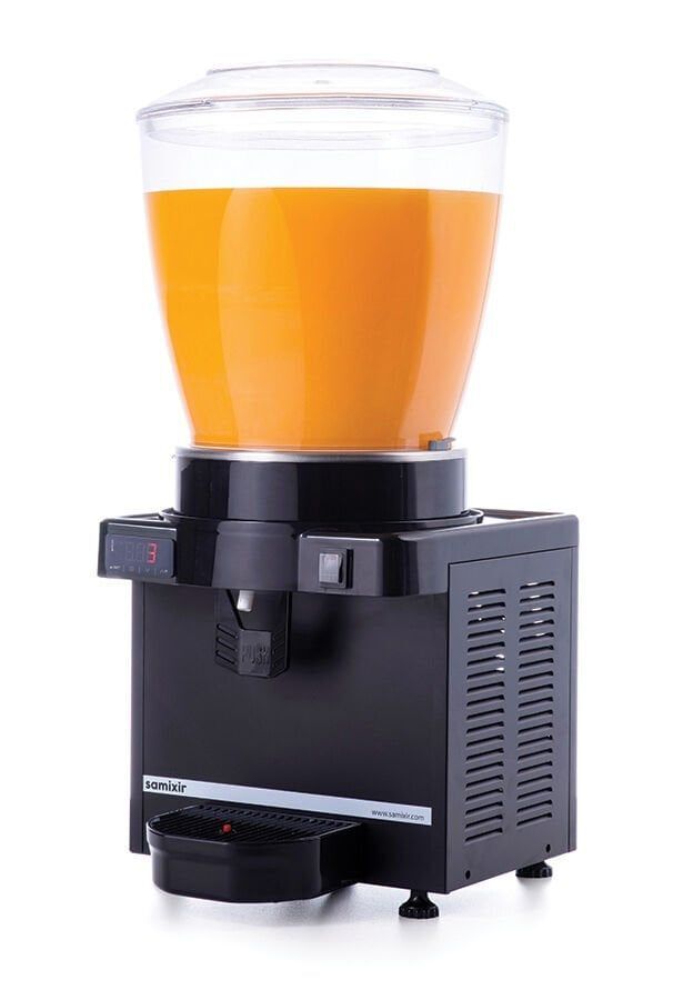 SAMIXIR Panoramik M22 Karıştırıcılı Soğuk İçecek Dispenseri 22 Litre