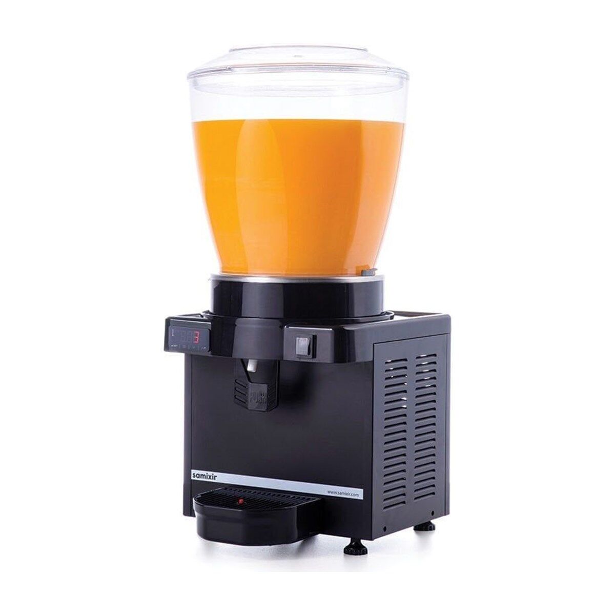 SAMIXIR Panoramik M22 Karıştırıcılı Soğuk İçecek Dispenseri 22 Litre
