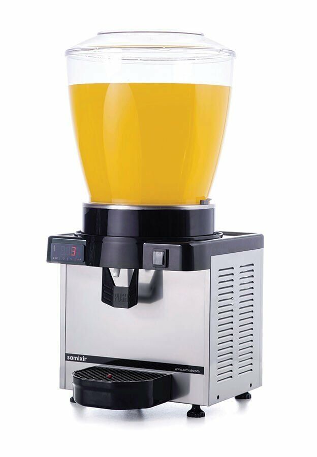 SAMIXIR Panoramik M22 Karıştırıcılı Soğuk İçecek Dispenseri 22 Litre