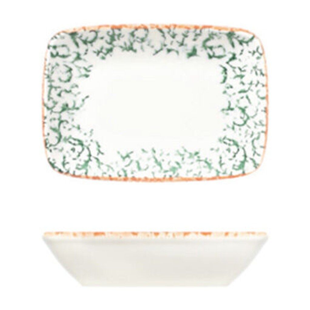 Venecia Green W Quadro Dikdörtgen Kayık 18 cm (17 *12)