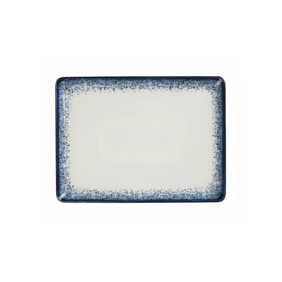 Bone Tan Düz Tabak 18*13 Cm