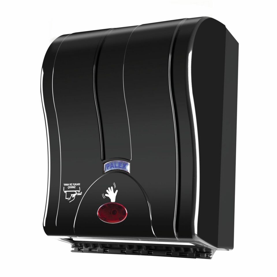 Prestij Otomatik Havlu Dispenseri 21 Cm (Siyah)