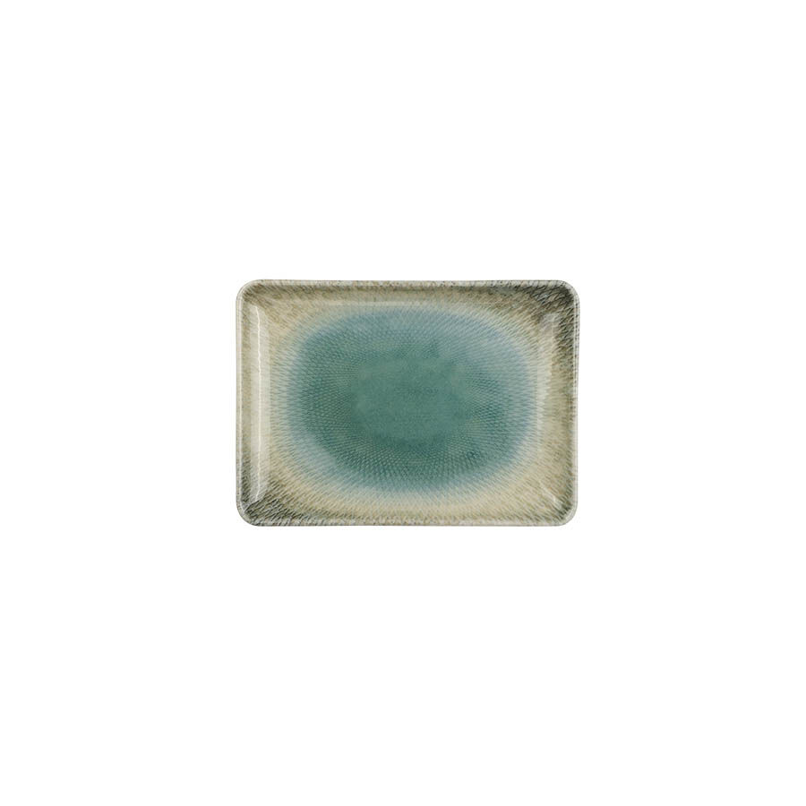 Bone Tan Düz Tabak 18*13 Cm