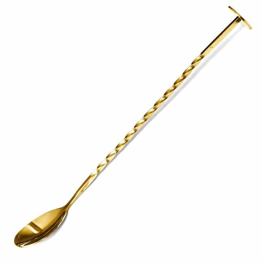 Kokteyl Kaşık - Gold