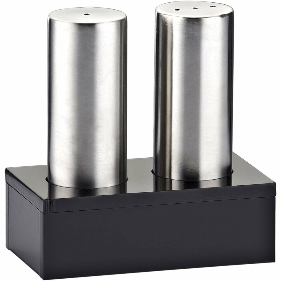 Pleksi Standlı İkili Tuzluk Takımı