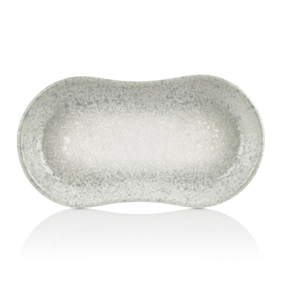 Natura Ocean Smooth 15 Cm Oval Tabak 15*8 Cm