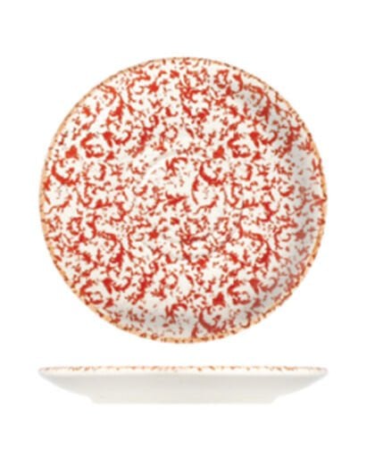 Venecia Maroon Lona Fincan Tabağı 16 cm