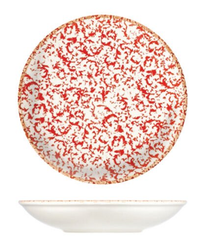 Venecia Maroon Valle Çukur Tabak 22 cm 770 cc