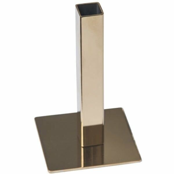 Çelik Kare Altın Karanfillik 13 Cm