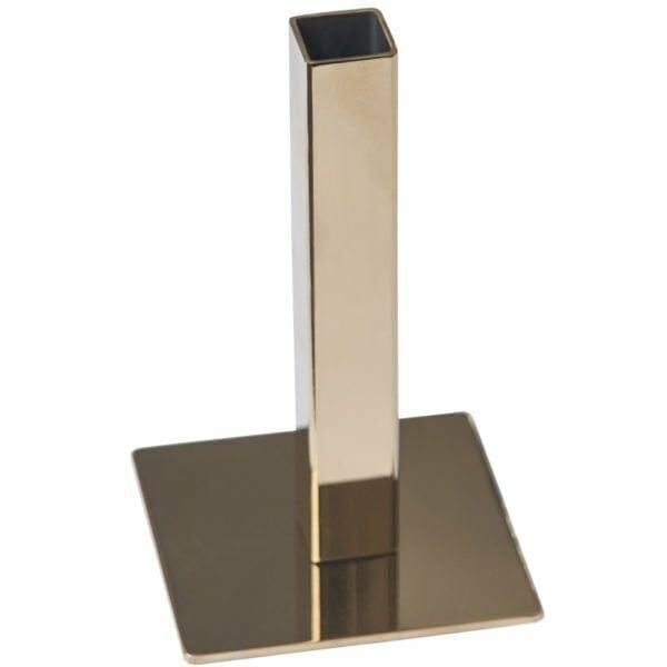 Çelik Kare Altın Karanfillik 13 Cm