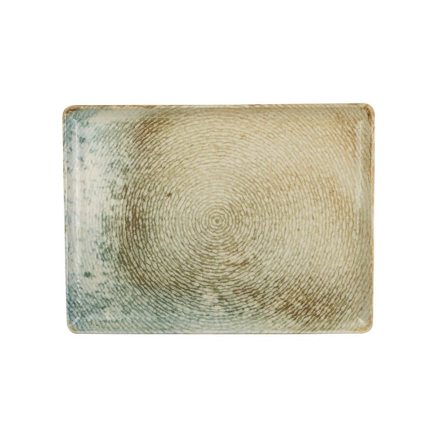 Bone Tan Dekorsuz Düz Tabak 23*17 Cm