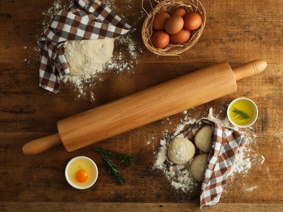 Ahşap Dönen Merdane