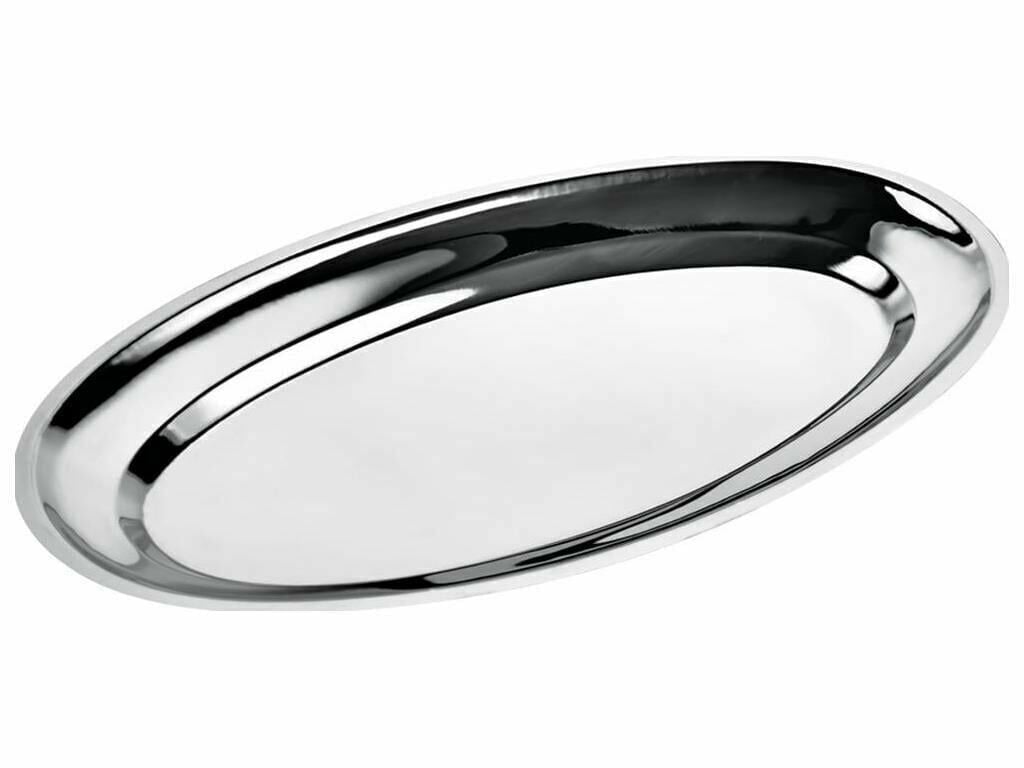 Metal Kayık Tabak 38x22 (12 Adet)