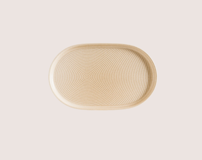 Mirage Ripple Oval Tabak 37 Cm