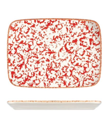 Venecia Maroon Quadro Dikdörtgen Tabak 31 cm (27 * 20)