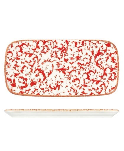 Venecia Maroon Quadro Dikdörtgen Tabak 35 cm (34 * 16)